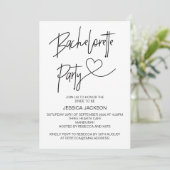 バチェロレッテ招待状ヘンズナイト招待状 招待状 (スタンド正面)