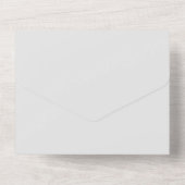 バチェロレッテ招待状 オールインワン招待状 (裏面)