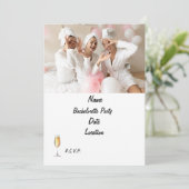 バチェロレッテ招待状 | カスタマイズ 招待状 (スタンド正面)