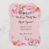 バチェロレッテ招待状 セーブザデート (正面/裏面)