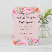 バチェロレッテ招待状 セーブザデート (スタンド正面)