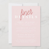 バチェロレッテ招待状 – ブロディ 招待状 (裏面)