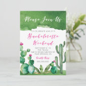 バチェロレッテ招待状 – 手のひら春 招待状 (スタンド正面)