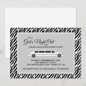 バチェロレッテ招待状 招待状 (正面/裏面)