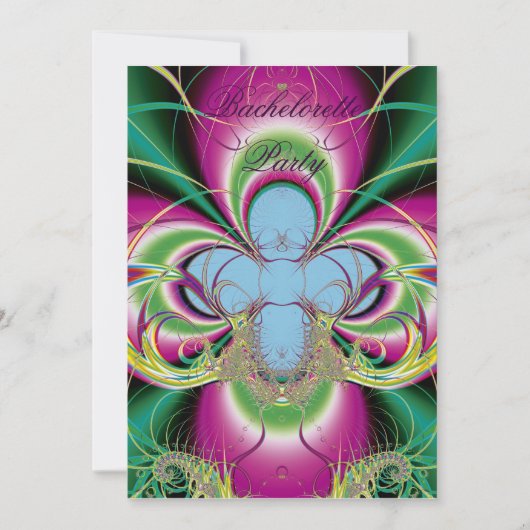 バチェロレッテ招待状 招待状 (正面)