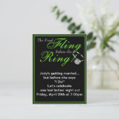 バチェロレッテ招待状 招待状 (スタンド正面)