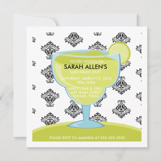 バチェロレッテ招待状 招待状 (正面)