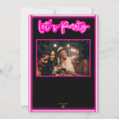 バチェロレッテ招待状 招待状 (裏面)