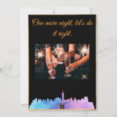 バチェロレッテ招待状 招待状 (裏面)