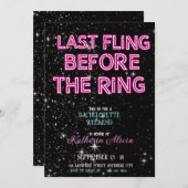 バチェロレッテ招待状 招待状 (正面/裏面)