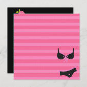 バチェロレッテ招待状 招待状 (正面/裏面)