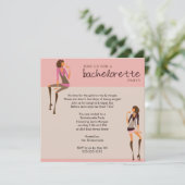 バチェロレッテ招待 招待状 (スタンド正面)