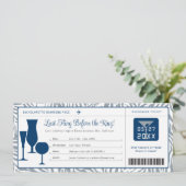 バチェロレッテ搭乗券 招待状 (スタンド正面)