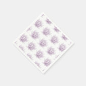 バチェロレッテ数々のピンクロータスパーティー スタンダードカクテルナプキン (角)