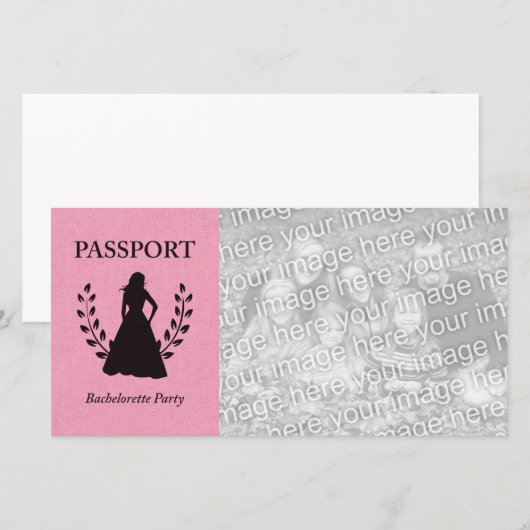 バチェロレッテ旅券 (正面/裏面)