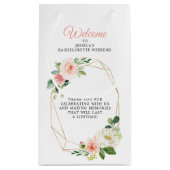 バチェロレッテ旅程のお気に入りバッグ スモールペーパーバッグ (裏面)