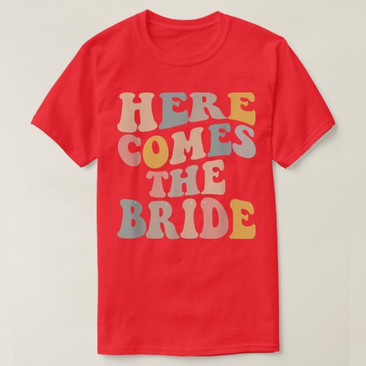 バチェロレッテ来ここの花嫁 Tシャツ (デザイン正面)