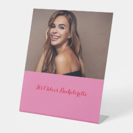 バチェロレッテ歓迎サイン 台座サイン