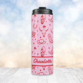 バチェロレッテ沿岸女性のカーボーイカスタム タンブラー