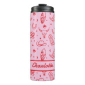 バチェロレッテ沿岸女性のカーボーイカスタム タンブラー (正面)