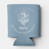 バチェロレッテ沿岸女性のカーボーイビーチバッハ 缶クーラー (裏面)