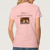 バチェロレッテ用Tシャツ Tシャツ (裏面)