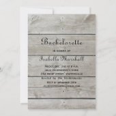 バチェロレッテ素朴シャンパンを飲む時間 招待状 (裏面)