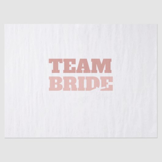 バチェロレッテ結婚のチームの新婦がツアーに参加 薄葉紙 (正面)