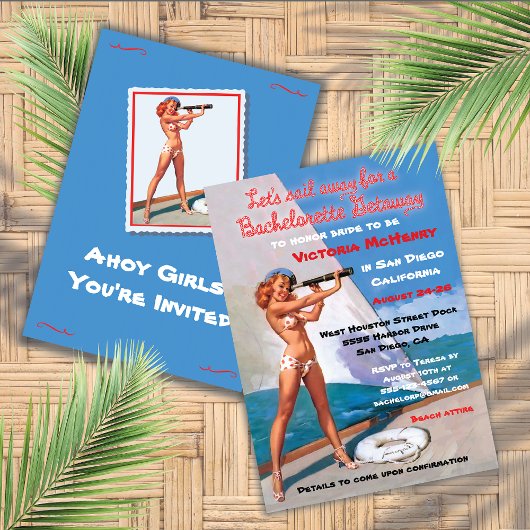 バチェロレッテ航海のウィークエンドゲートウェイ招待状 招待状