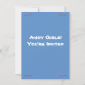 バチェロレッテ航海のウィークエンドゲートウェイ招待状 招待状 (裏面)