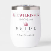 バチェロレッテ花嫁の姓ワインタンブラー (正面)