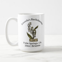 バチェロレッテ誕生月フラワーメイユリオブバレー コーヒーマグカップ