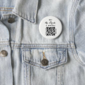 バチェロレッテ買Bride a drink QR code 缶バッジ (インサイチュ)