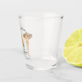 バチェロレッテ週末のパーティーの好意パーソナライズされた ショットグラス (右)