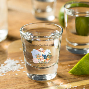 バチェロレッテ週末のパーティーの好意パーソナライズされた ショットグラス