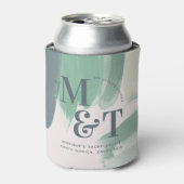 バチェロレッテ週末のパーティーの好意パーソナライズされた 缶クーラー (缶正面)