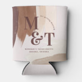 バチェロレッテ週末のパーティーの好意パーソナライズされた 缶クーラー (正面)