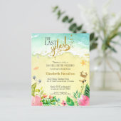 バチェロレッテ週末の旅程の予算招待状 (スタンド正面)