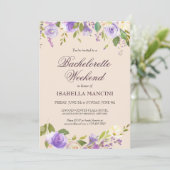 バチェロレッテ週末の旅程エレガントフローラ 招待状 (スタンド正面)