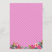 バチェロレッテ週末の旅程招待状 プログラム (裏面)