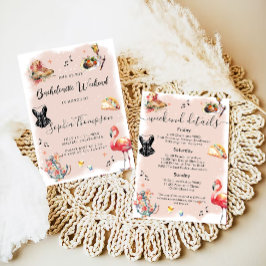 バチェロレッテ週末パーティー 招待状