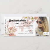 バチェロレッテ週末搭乗券 招待状 (正面)