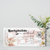 バチェロレッテ週末搭乗券 招待状 (スタンド正面)