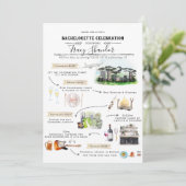 バチェロレッテ週末旅程|デンバー，コロラド州 招待状 (スタンド正面)