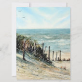 バチェロレッテ週末旅行 |アマガンセット（ニューヨーク） 招待状 (裏面)