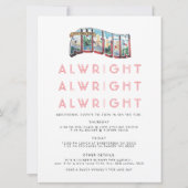 バチェロレッテ週末旅行 |オースティン、テキサス州 招待状 (裏面)