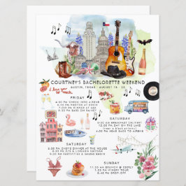 バチェロレッテ週末旅行 |オースティン、テキサス州 招待状