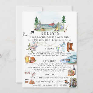 バチェロレッテ週末旅行  サマーキャンプ 招待状