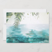 バチェロレッテ週末旅行 |タークス&カイコス 招待状 (裏面)