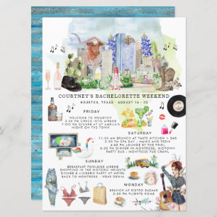 バチェロレッテ週末旅行  ヒューストン、テキサス州 招待状
